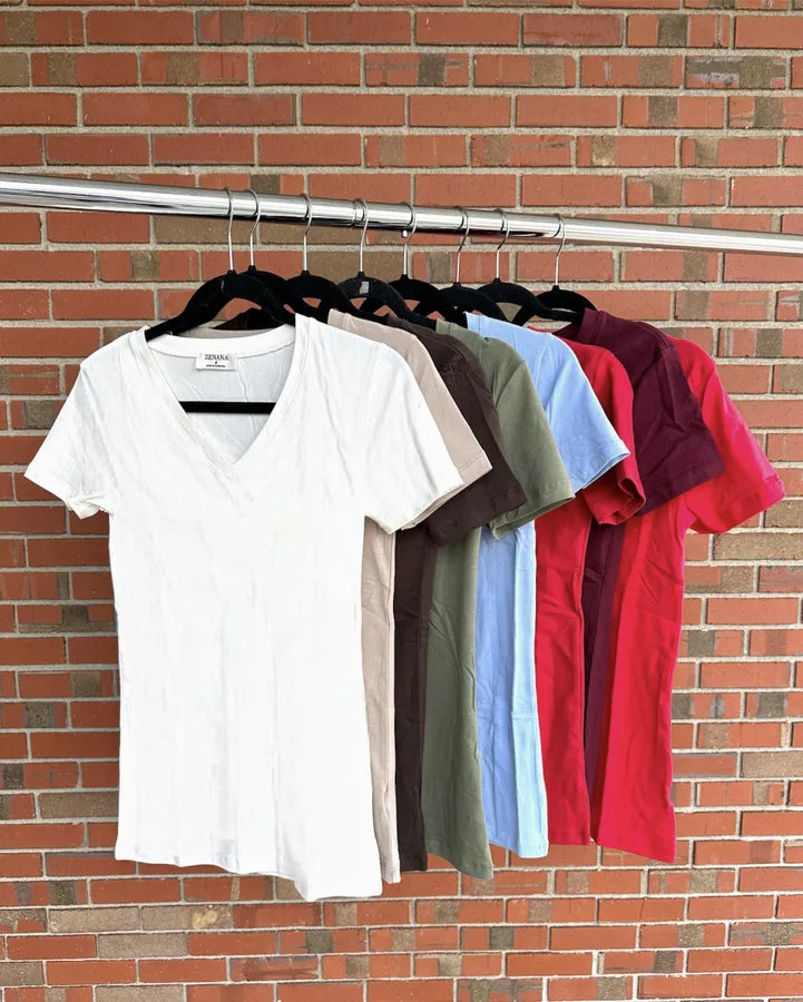 Perfect Bond V Neck Tee