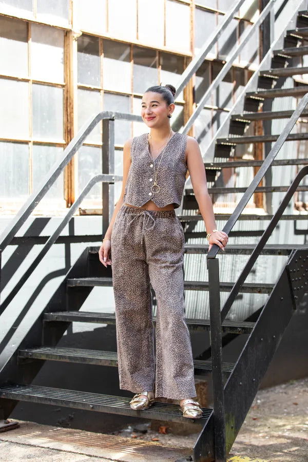 Primal Instincts Wide Leg Pants