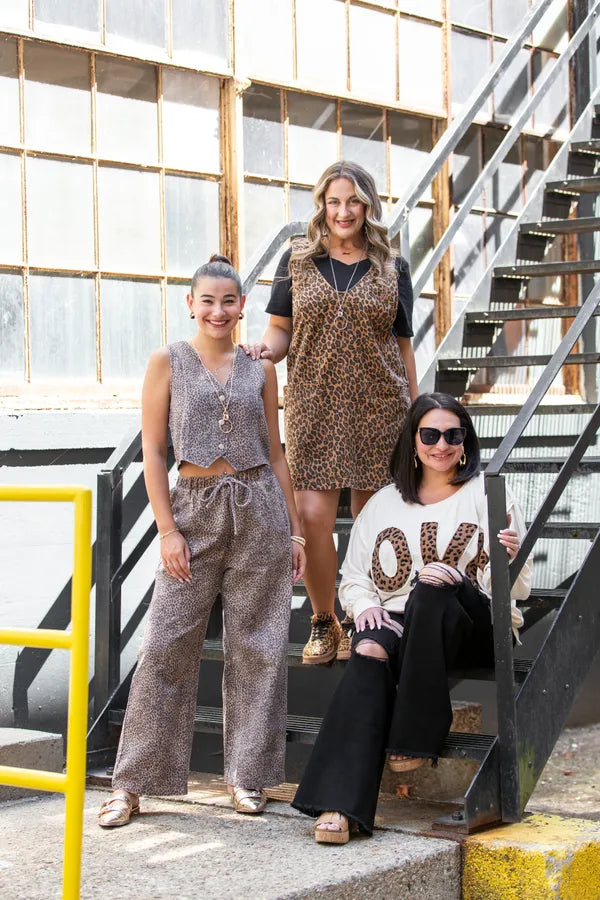 Primal Instincts Wide Leg Pants