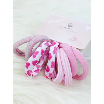 Pretty Pink Pattern Hair Tie