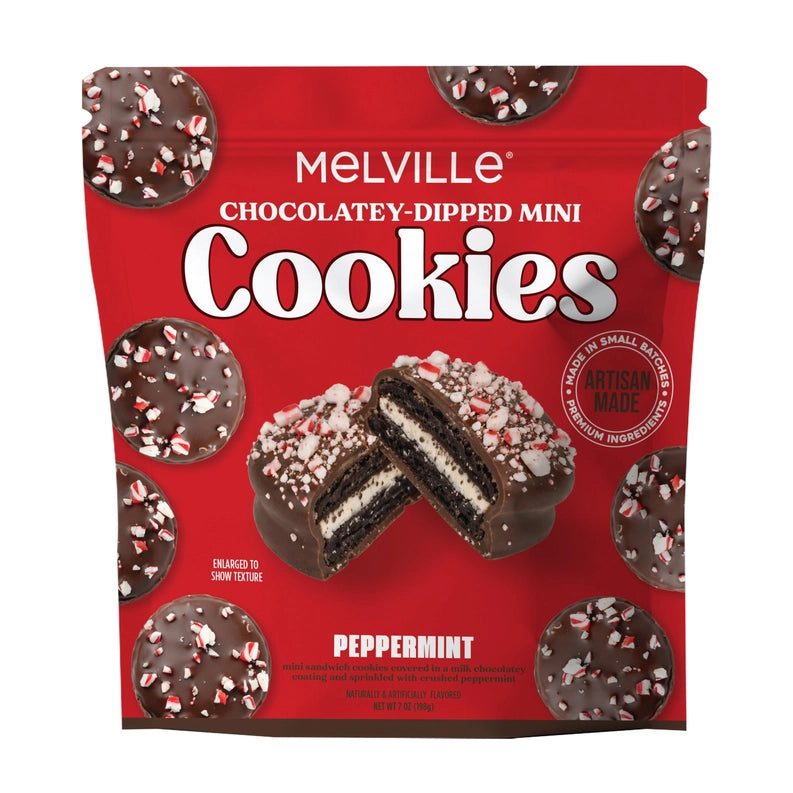 Chocolatey Dipped Mini Cookies