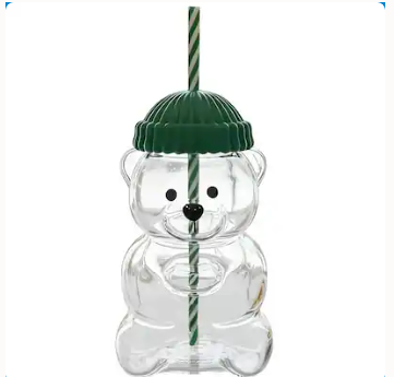 Glass Bear Cup