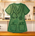 Green Scrub Top Freshie