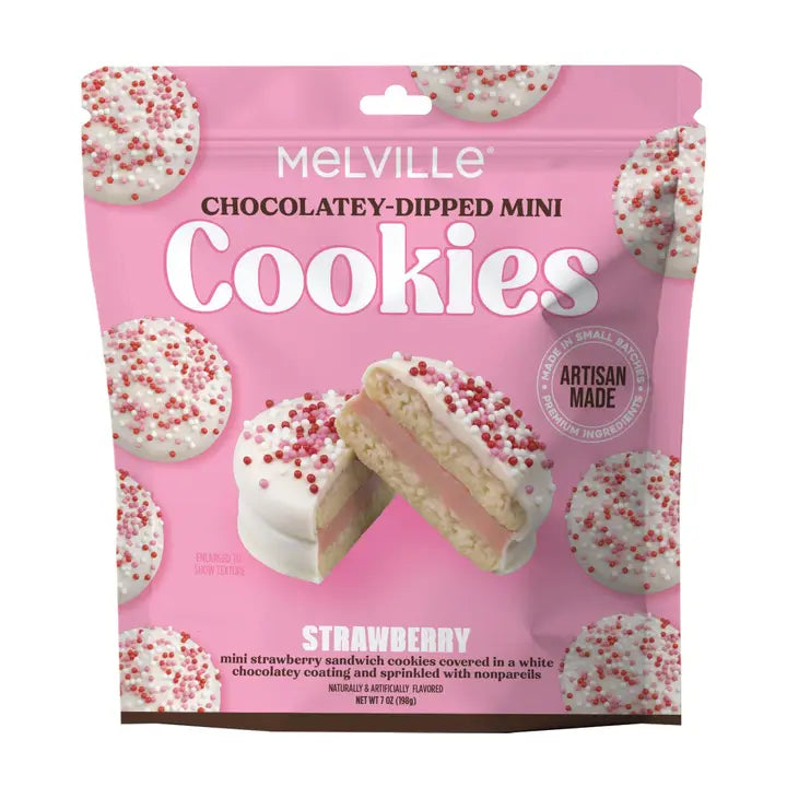 Chocolatey Dipped Mini Cookies