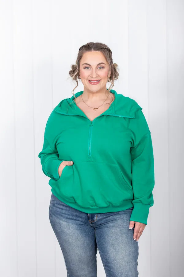 The Way You Move Half Zip Hoodie
