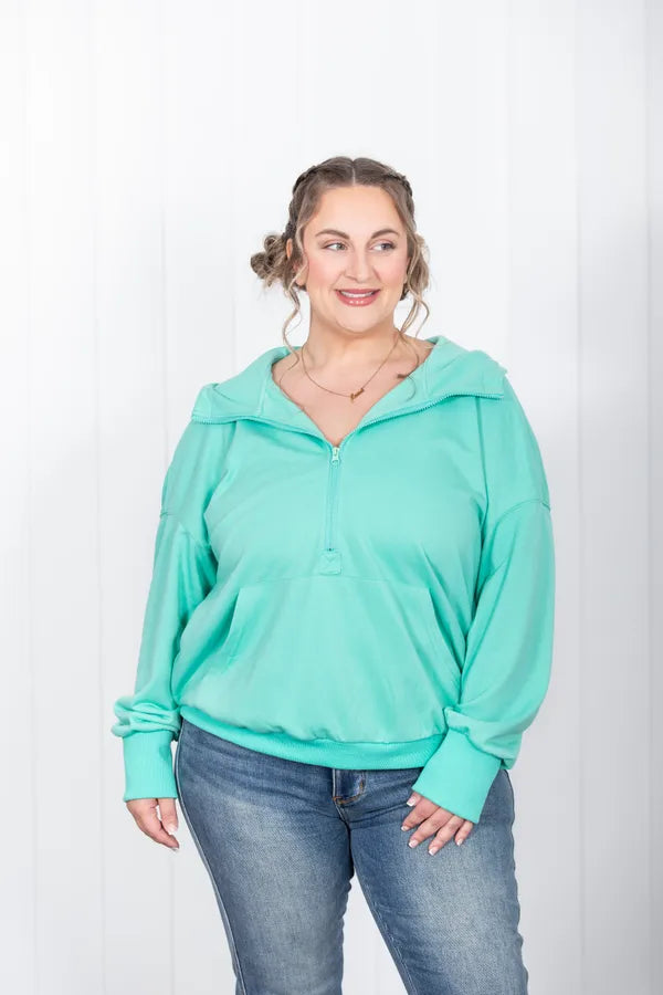 The Way You Move Half Zip Hoodie