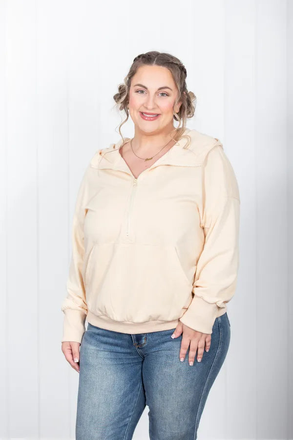 The Way You Move Half Zip Hoodie