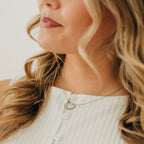 Tangled in Love Heart Necklace - WATERPROOF-Necklace-Pretty Simple