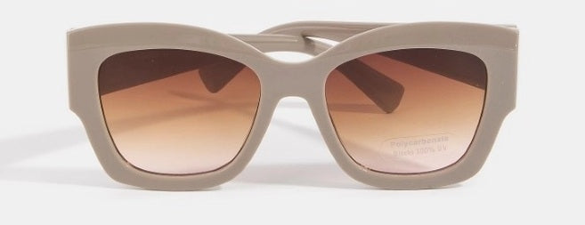 Chunky Square Cat Eye Sunglasses