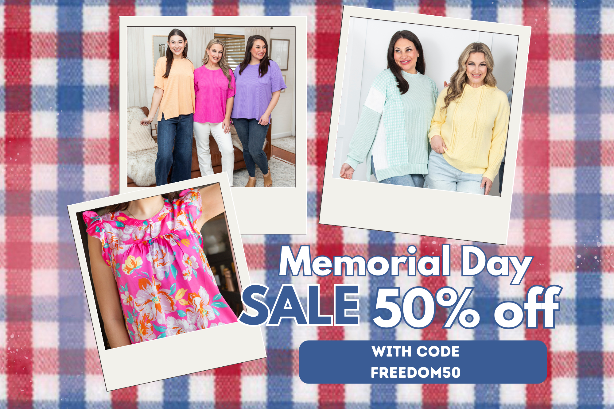50% Off Memorial Day Sale!