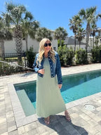 Flowing With It Maxi Dress