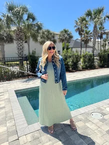 Flowing With It Maxi Dress