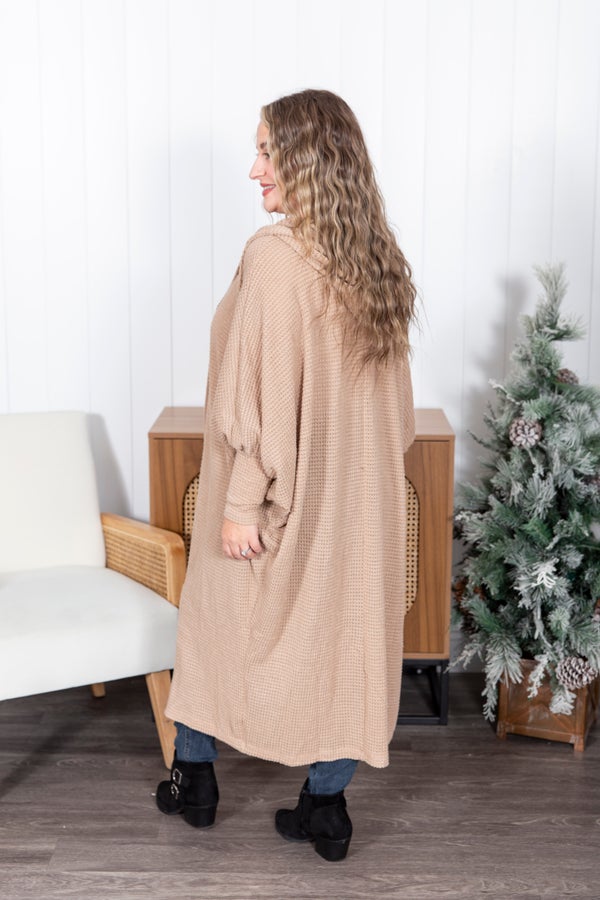 The Timeless Hooded Knit Cardigan