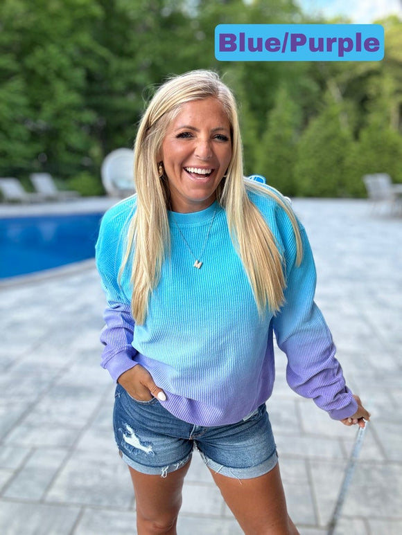 Ombre Cozy Summer Nights Sweatshirt