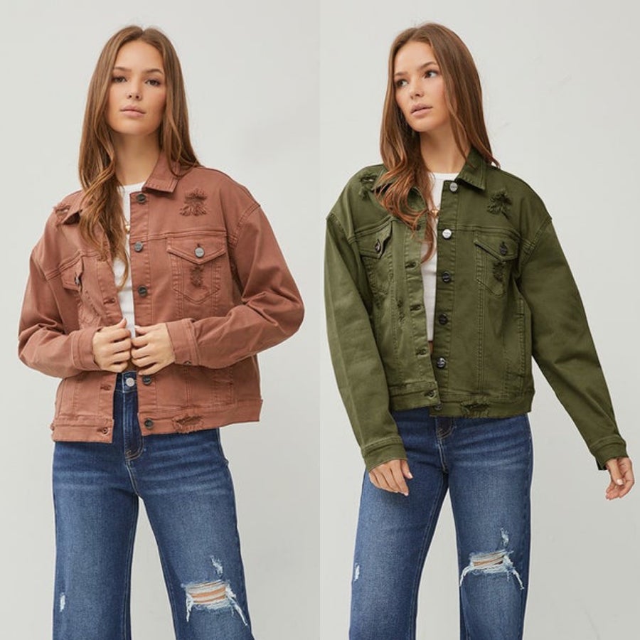 Simply Sweet Risen Denim Jacket