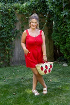 Wild Poppy Romper