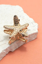 Nautical Mini Hair Claw Clip 3 Pcs Set