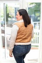 Out For The Day Zip Up Vest
