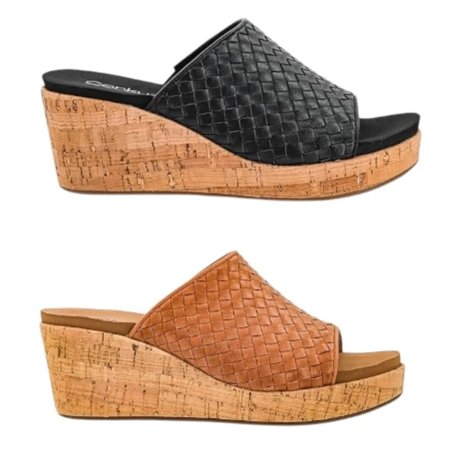 Corky Wine And Dine Slip On Wedge