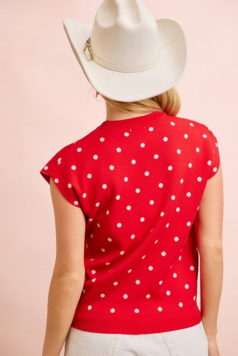 Polka Dot July Top