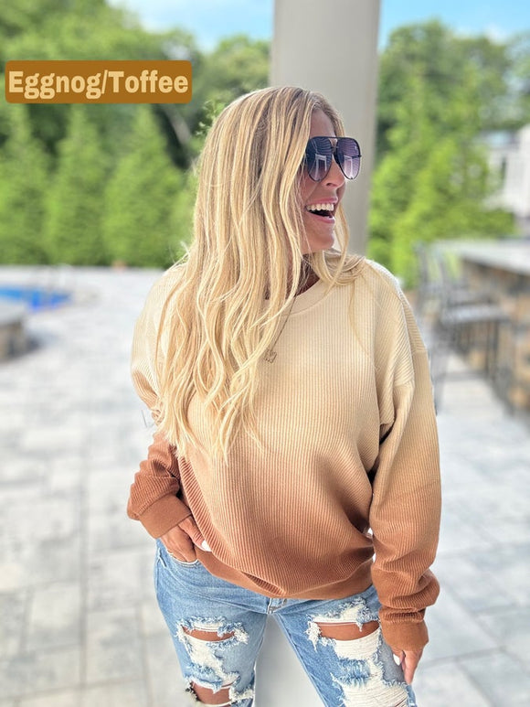 Ombre Cozy Summer Nights Sweatshirt