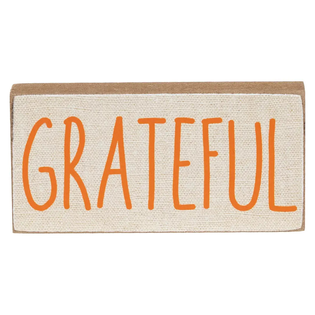 Fall Words Mini Block