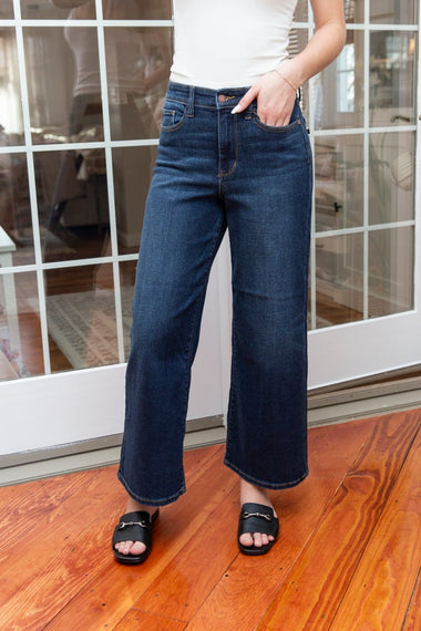 The Lyla Ankle Wide Judy Blue Jeans