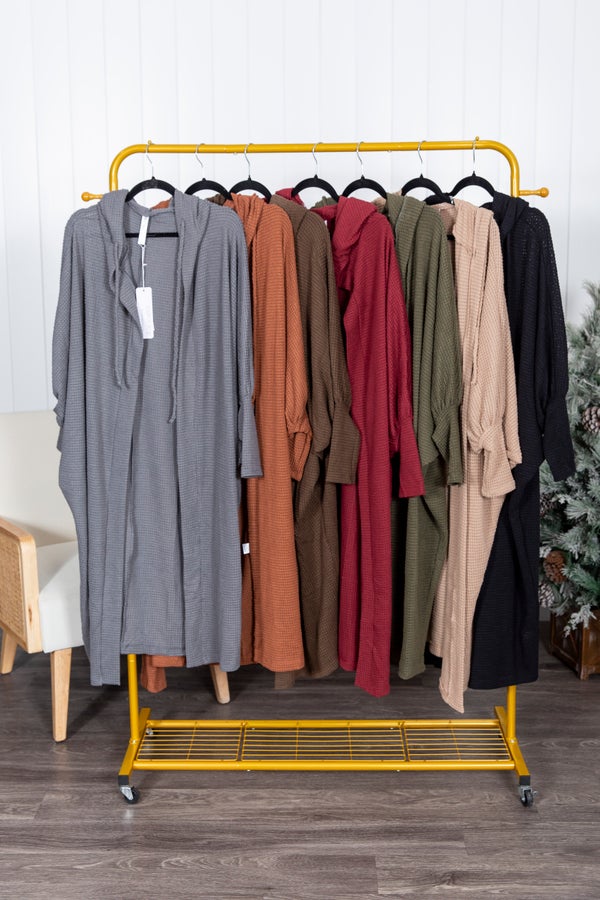 The Timeless Hooded Knit Cardigan