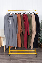 The Timeless Hooded Knit Cardigan