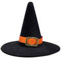 Flocked Witch Hat Sitter