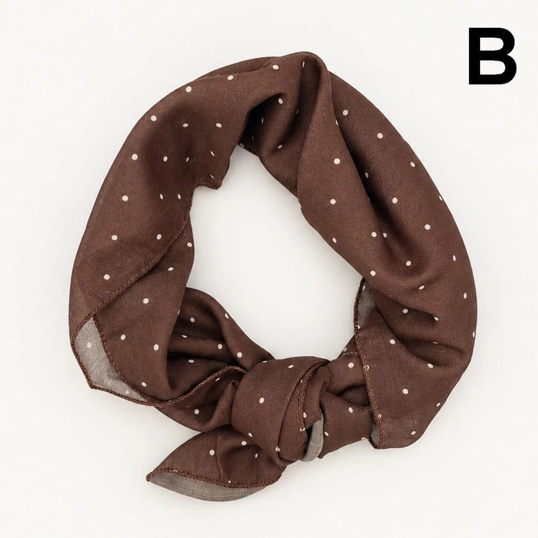 Vintage Inspired Printed Bandana And Neck Scarf
