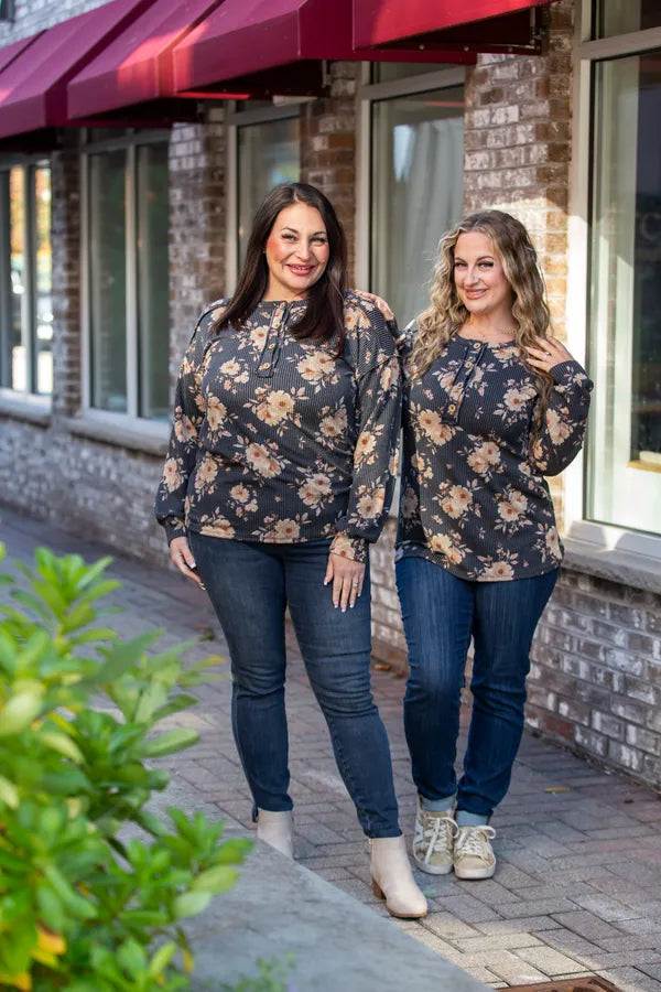 Bloom In Fall Top – Kali Rose Boutique