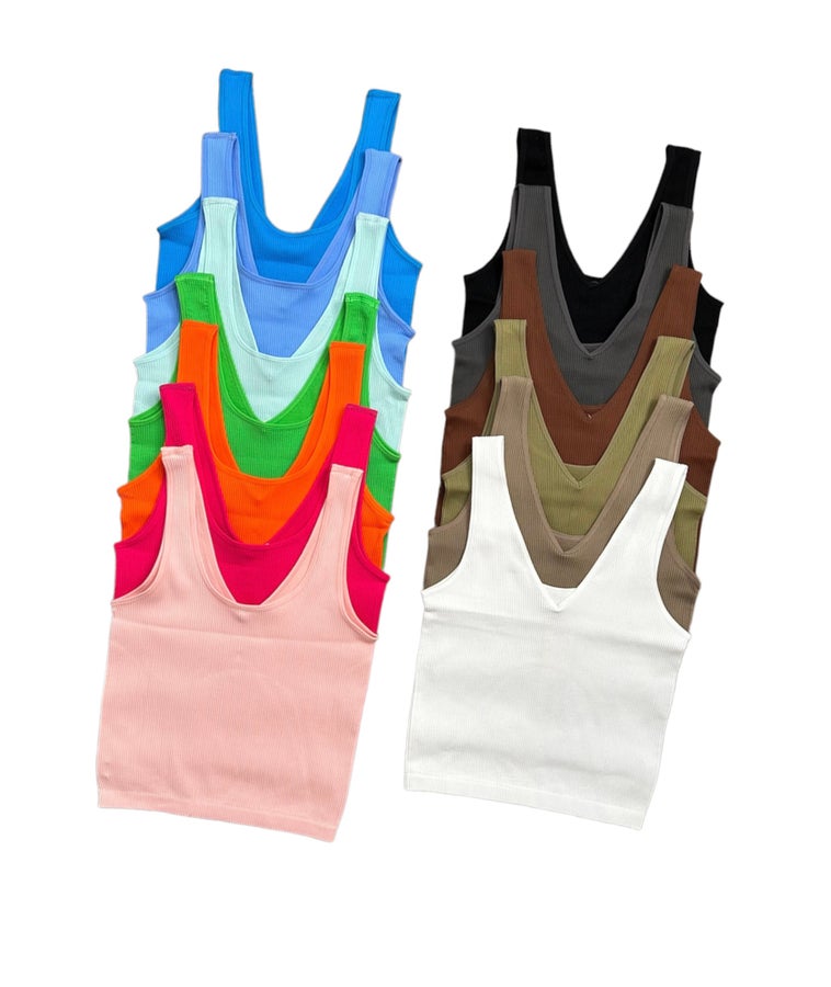 Your New Go To Reversible Ribbed Tank
