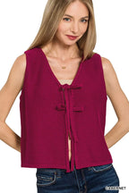 Echo Thread Tie Sweater Vest