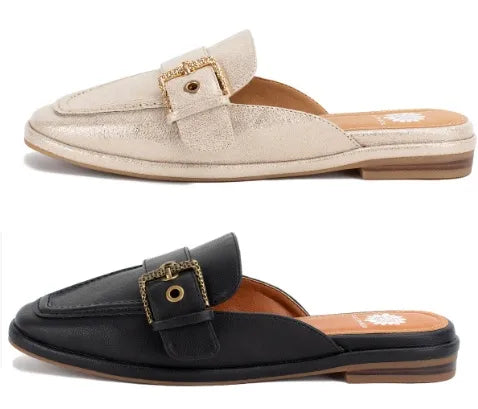 The Jardeen Loafer Mule By Yellowbox