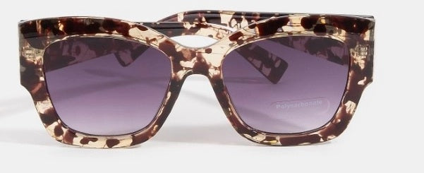 Chunky Square Cat Eye Sunglasses