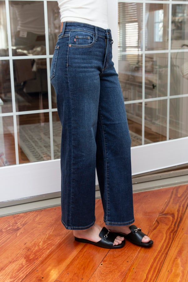 The Lyla Ankle Wide Judy Blue Jeans