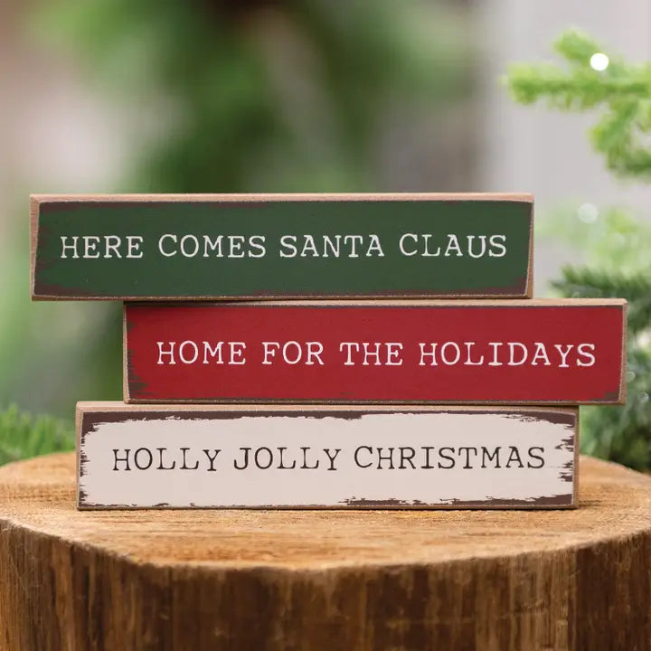 Holly Jolly Christmas Mini Stick Set