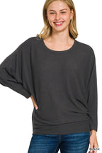 Just Saying Fall Dolman Top