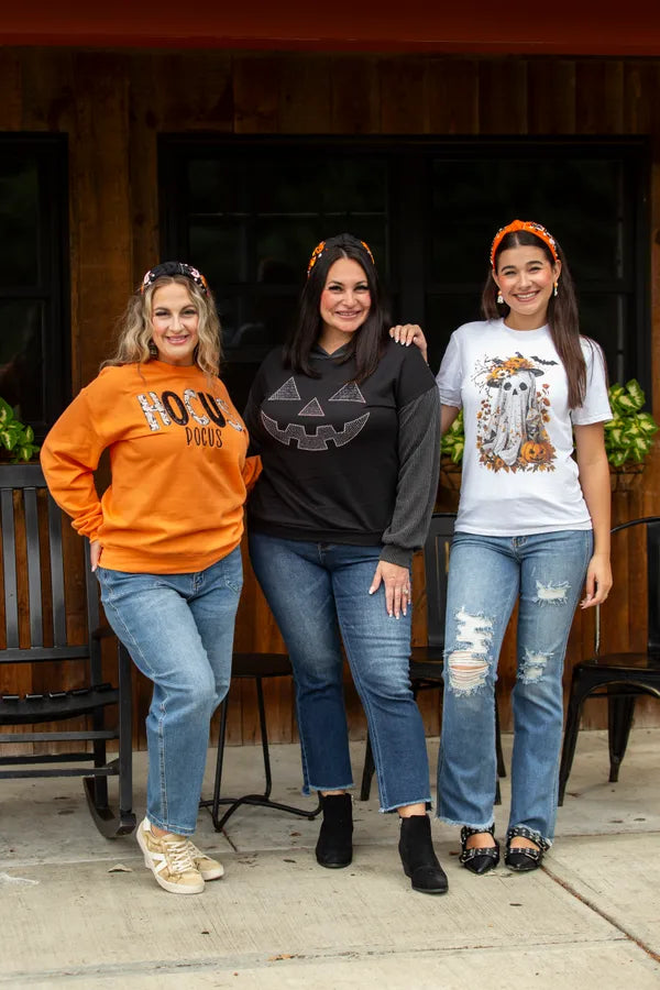 Jack O Bling Hooded Top