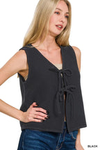 Echo Thread Tie Sweater Vest