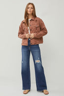Simply Sweet Risen Denim Jacket-14