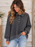 Everyday Luxury Polka Dot Top