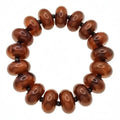Acrylic Oval Beaded Stretch Bracelet
