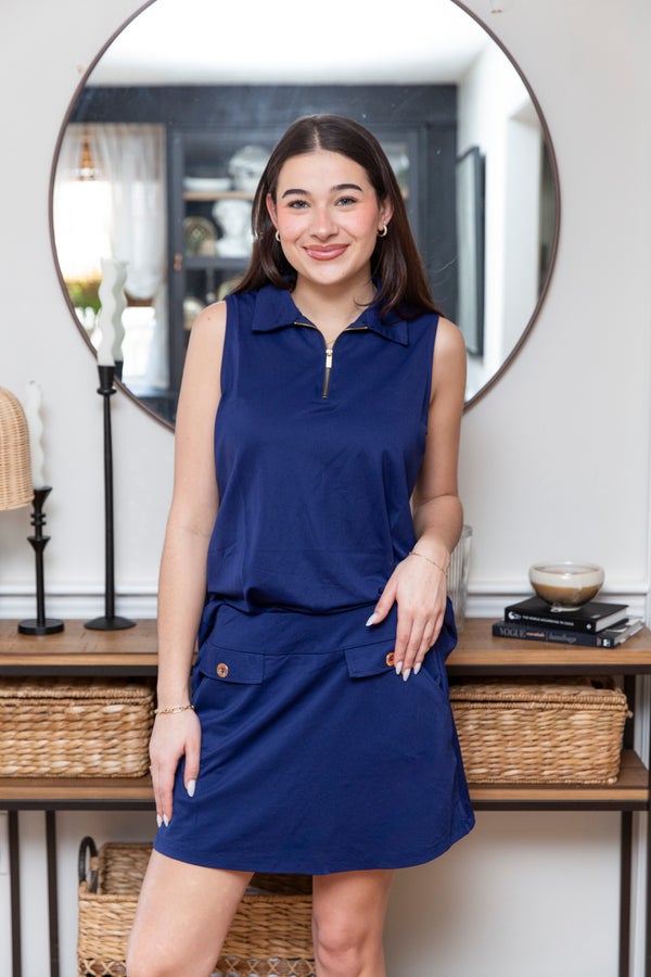 Tee Time Solid Skort