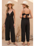 Airflow Tie-Back Wide Leg Jumpsuit