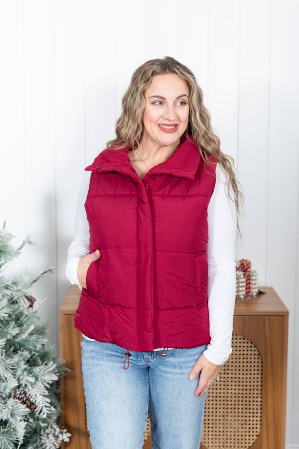 The Winter Wishes Puffer Vest