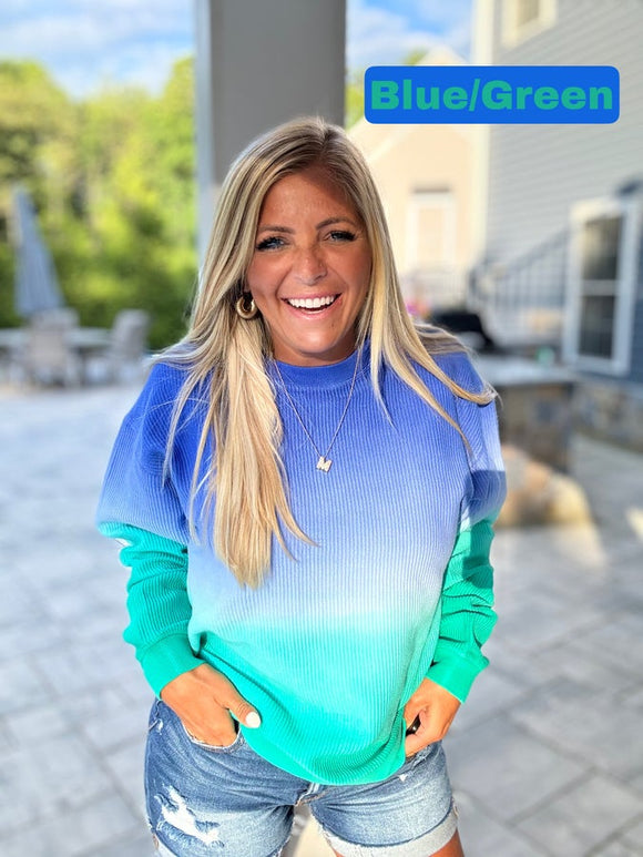 Ombre Cozy Summer Nights Sweatshirt