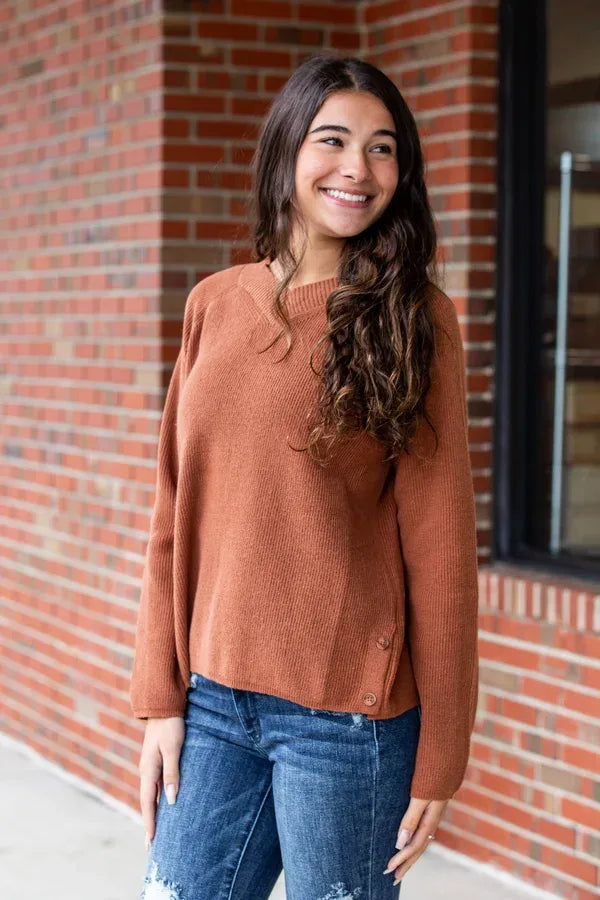 Dont Push My Buttons Sweater
