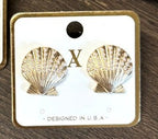 Shell Drop Earrings